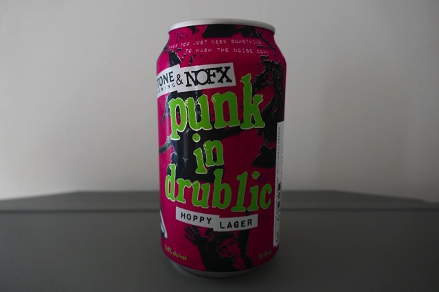 Stone nofx punk in drublic hoppy lager